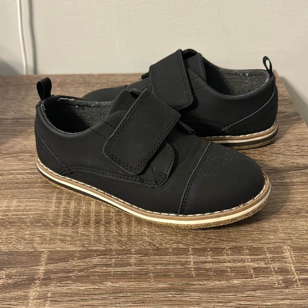 Cat & Jack Black Dress Shoes size 12